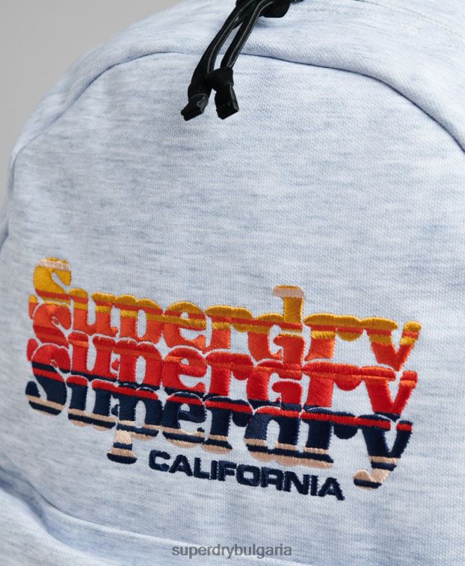 Superdry аксесоари N00H1596 светло сив Жени графична раница montana
