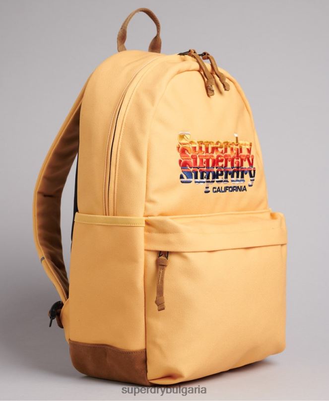Superdry аксесоари N00H1602 жълто Жени графична раница montana