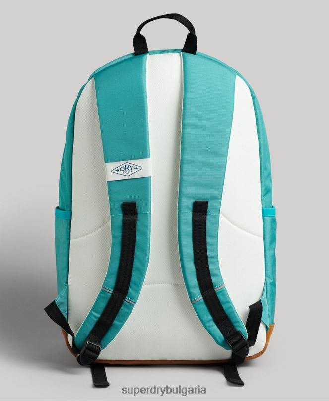 Superdry аксесоари N00H1620 син Жени ретро микро бродирана раница montana