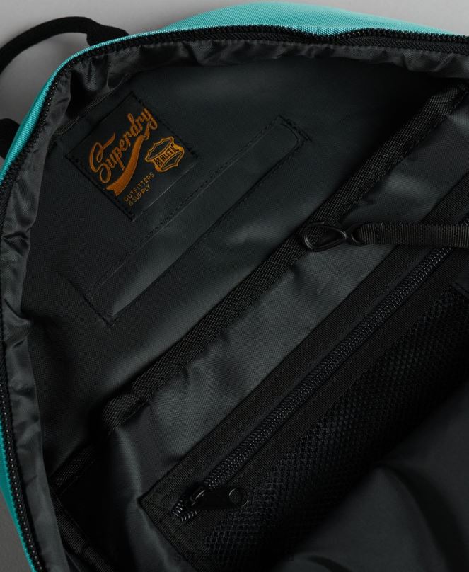 Superdry аксесоари N00H1620 син Жени ретро микро бродирана раница montana
