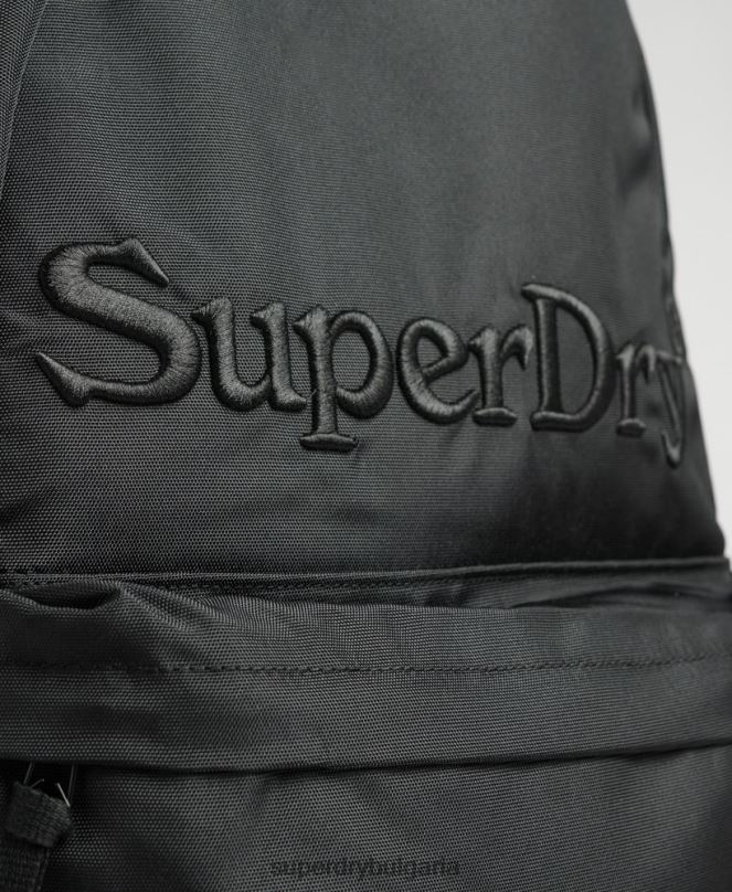 Superdry аксесоари N00H1627 тъмно сив Жени графична раница montana