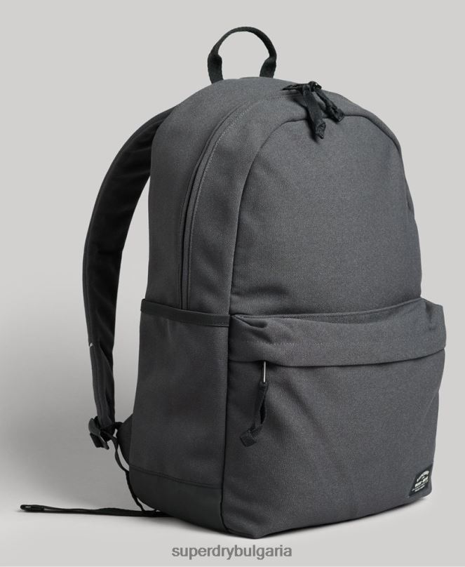 Superdry аксесоари N00H1719 тъмно сив Жени класическа раница montana