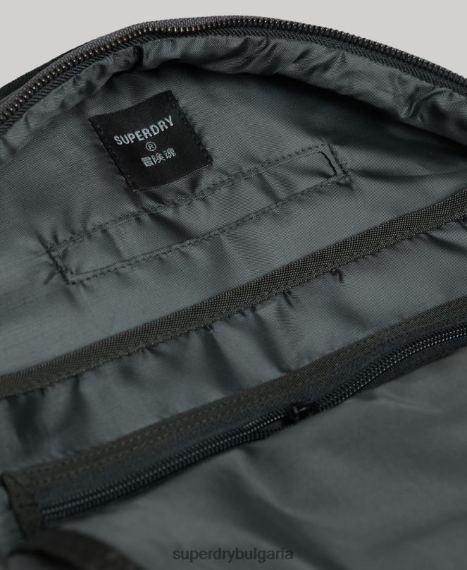 Superdry аксесоари N00H1719 тъмно сив Жени класическа раница montana