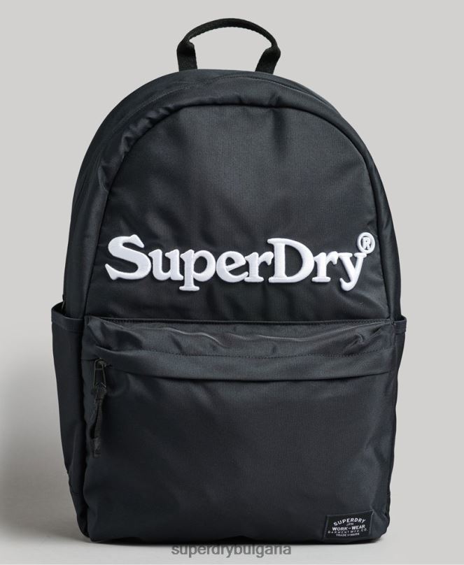 Superdry аксесоари N00H1738 военноморски флот Жени графична раница montana