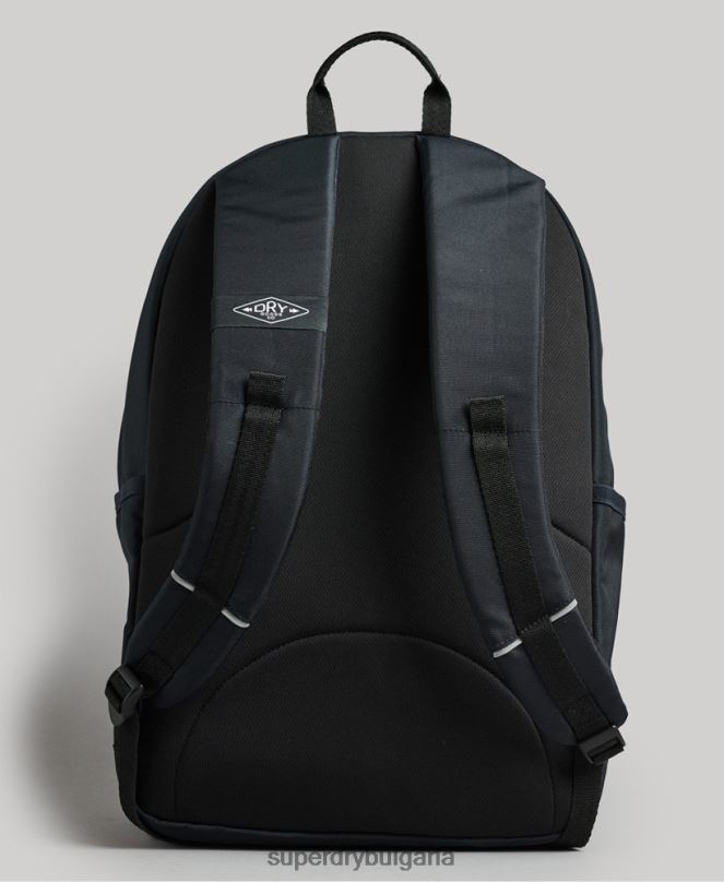 Superdry аксесоари N00H1738 военноморски флот Жени графична раница montana