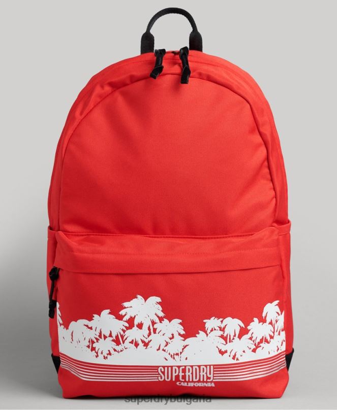 Superdry аксесоари N00H1740 розово Жени графична раница montana