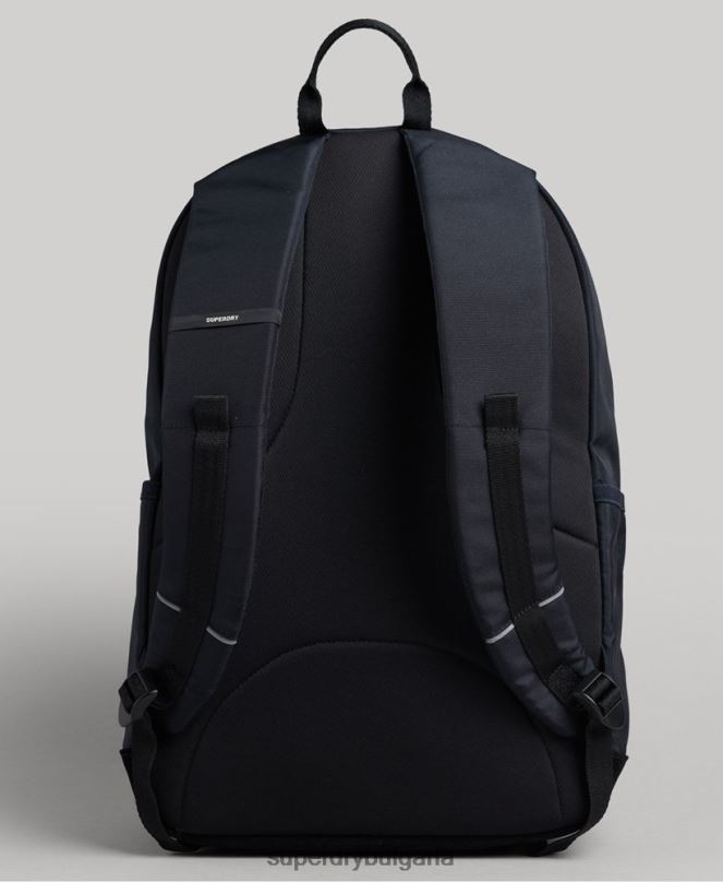 Superdry аксесоари N00H1759 военноморски флот Жени графична раница montana