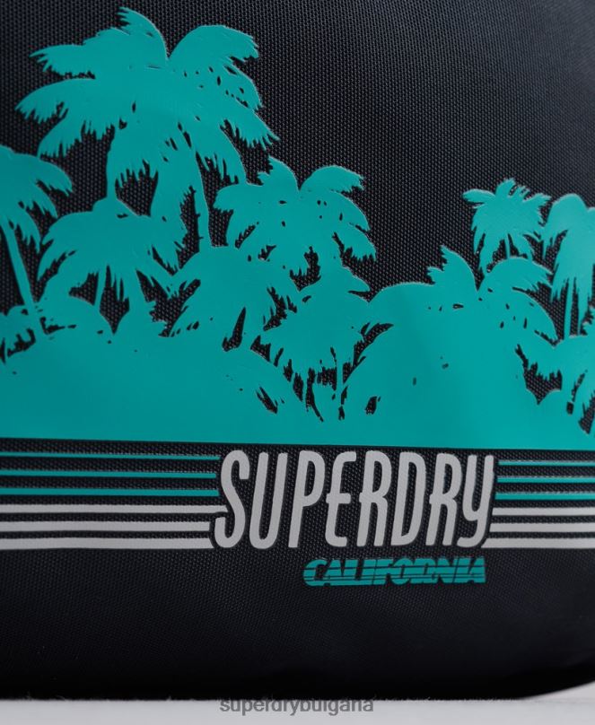 Superdry аксесоари N00H1759 военноморски флот Жени графична раница montana