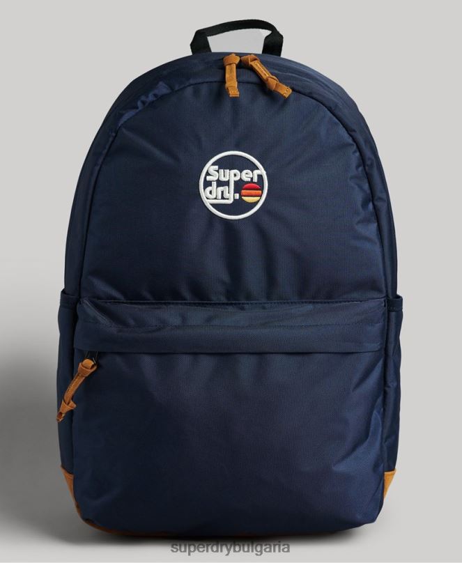 Superdry аксесоари N00H1863 военноморски флот Жени ретро микро бродирана раница montana
