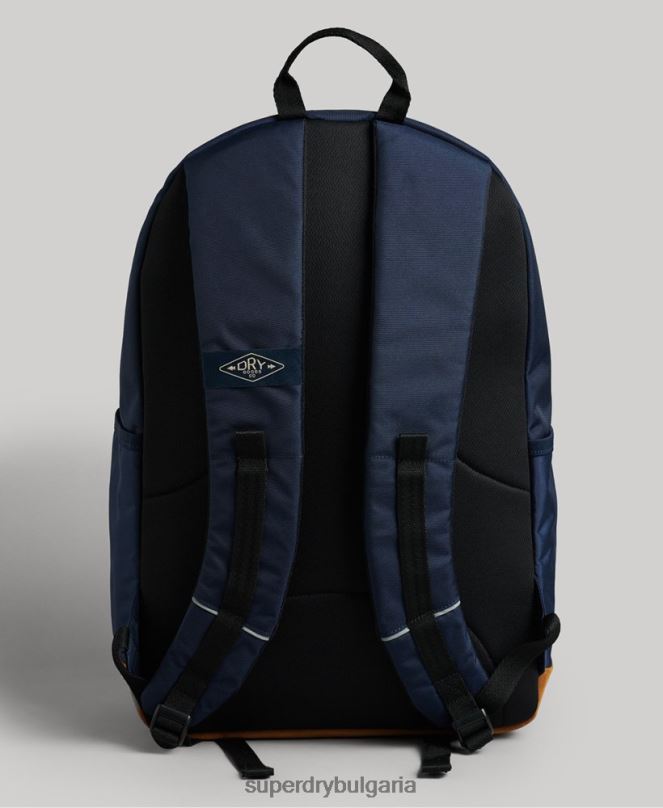Superdry аксесоари N00H1863 военноморски флот Жени ретро микро бродирана раница montana