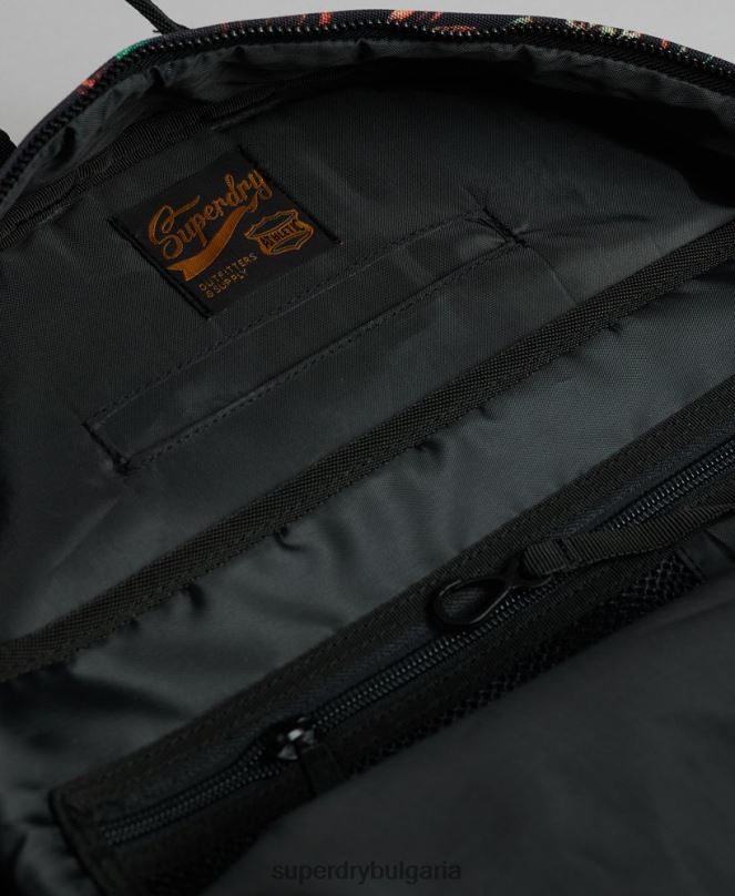 Superdry аксесоари N00H4217 черен Жени щампована раница montana