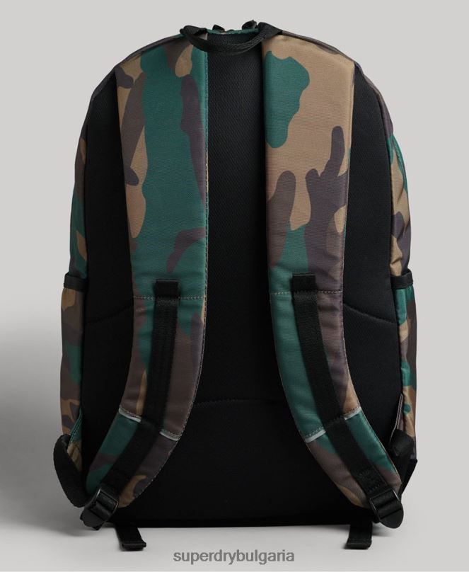 Superdry аксесоари N00H4225 зелено Жени щампована раница montana