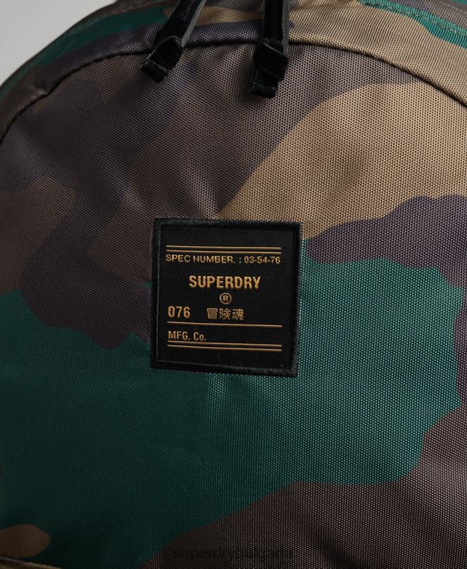 Superdry аксесоари N00H4225 зелено Жени щампована раница montana
