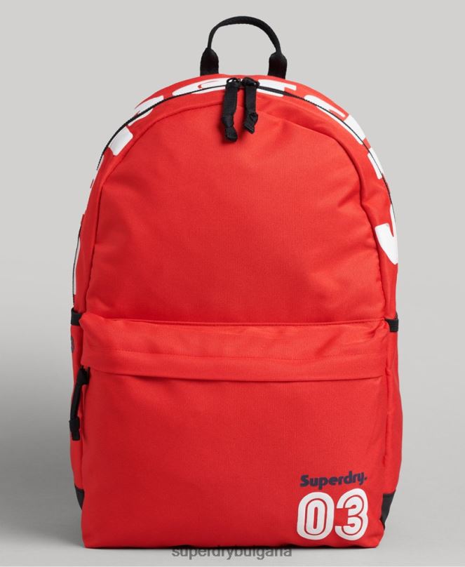 Superdry аксесоари N00H4273 червен Жени ретро теренна раница montana