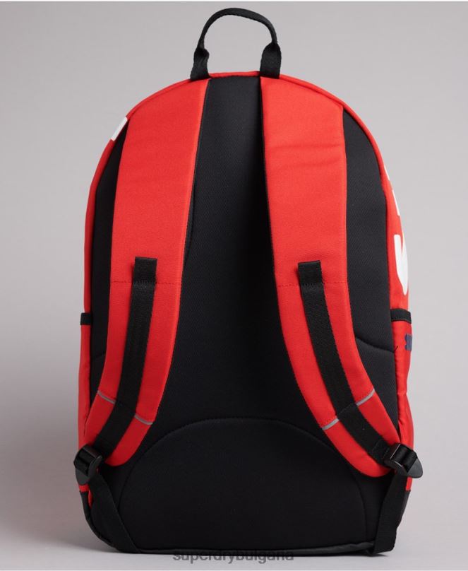 Superdry аксесоари N00H4273 червен Жени ретро теренна раница montana