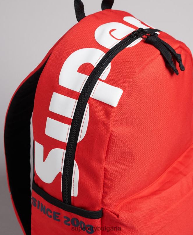Superdry аксесоари N00H4273 червен Жени ретро теренна раница montana