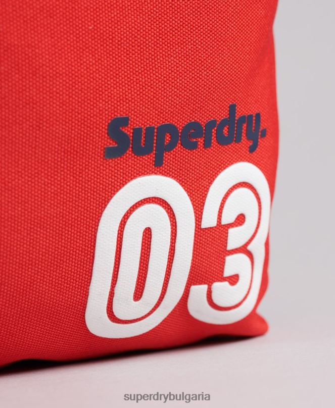 Superdry аксесоари N00H4273 червен Жени ретро теренна раница montana