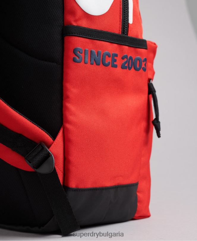 Superdry аксесоари N00H4273 червен Жени ретро теренна раница montana