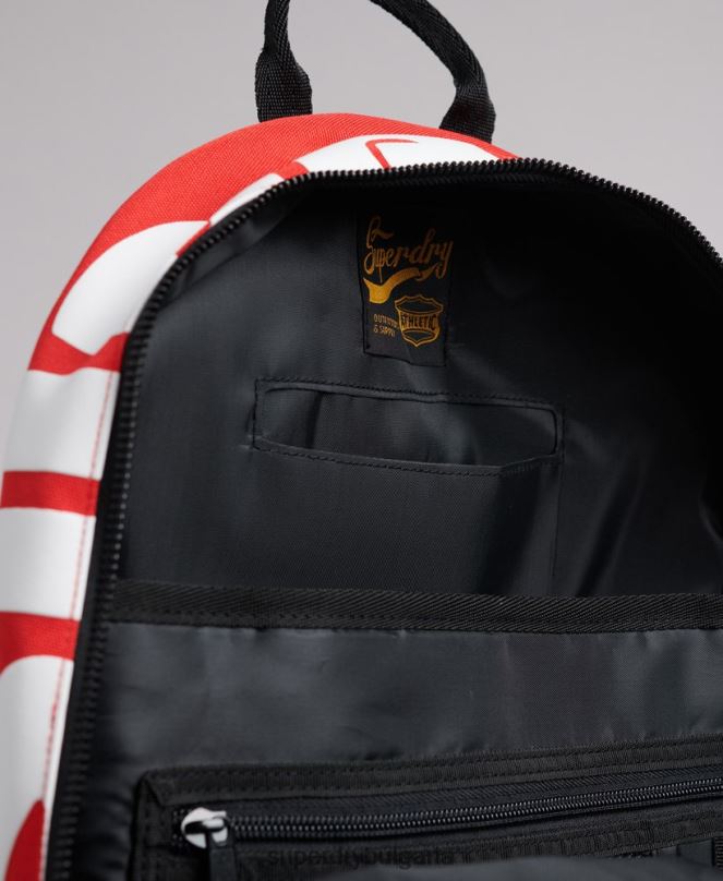 Superdry аксесоари N00H4273 червен Жени ретро теренна раница montana