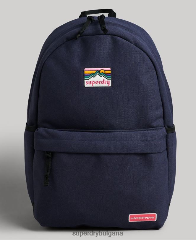Superdry аксесоари N00H4343 син Жени ретро класическа раница montana