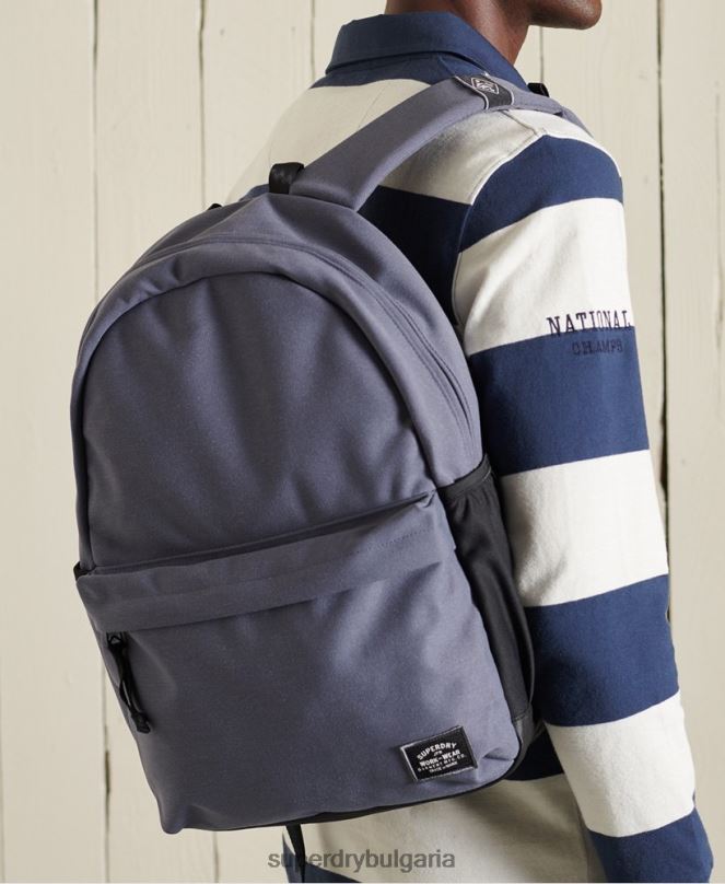 Superdry аксесоари N00H6400 военноморски флот Жени есенциална раница montana