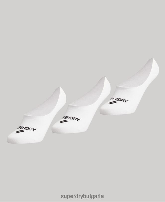 Superdry аксесоари N00H4199 бяло Жени coolmax no show sock