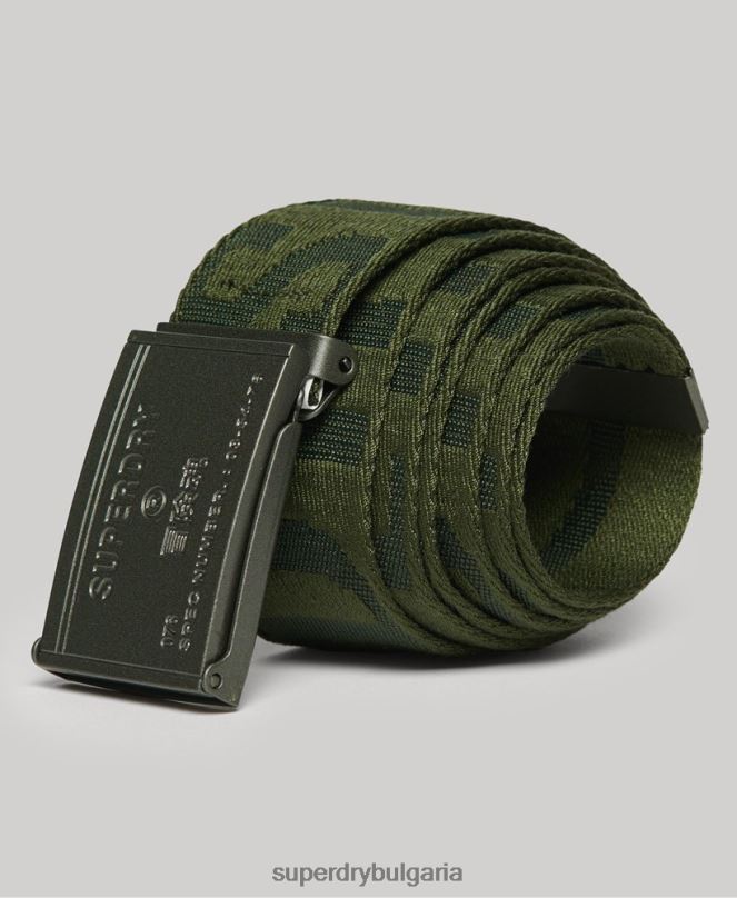 Superdry аксесоари N00H1653 зелено Жени ремъчен колан