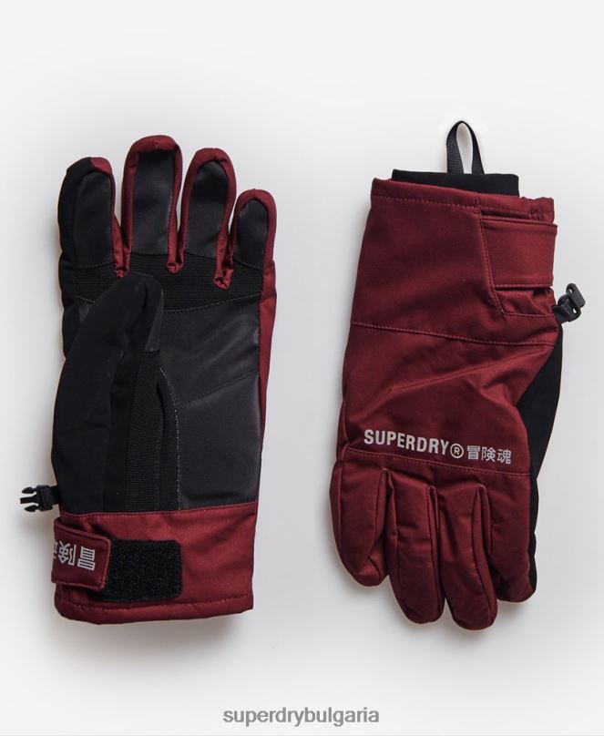 Superdry аксесоари N00H4111 лилаво Жени снежни ръкавици