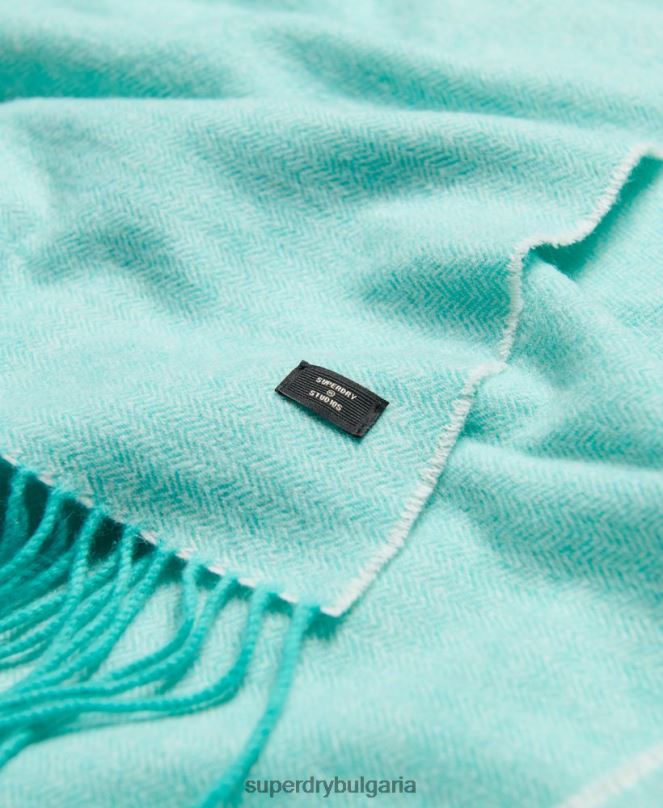 Superdry аксесоари N00H4282 светло синьо Жени студио шал