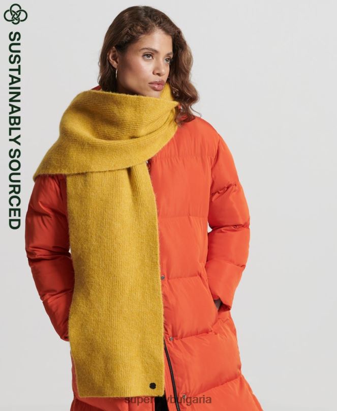 Superdry аксесоари N00H4300 зелено Жени луксозен шал