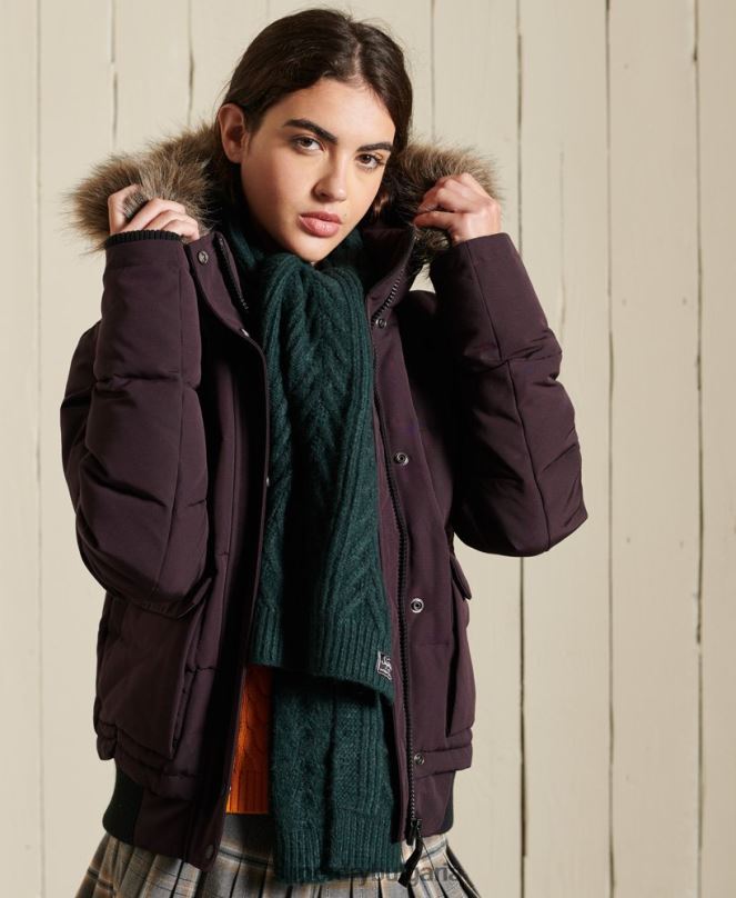 Superdry аксесоари N00H4301 зелено Жени кабел лукс шал