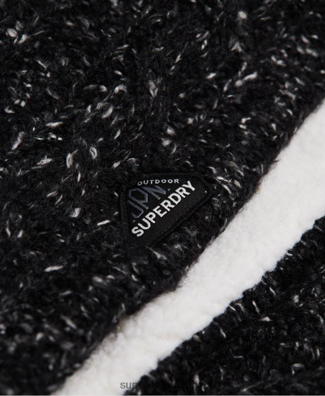 Superdry аксесоари N00H4326 черен Жени Gracie кабелен снуд