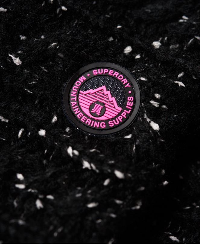 Superdry аксесоари N00H4334 черен Жени Gracie кабелен снуд