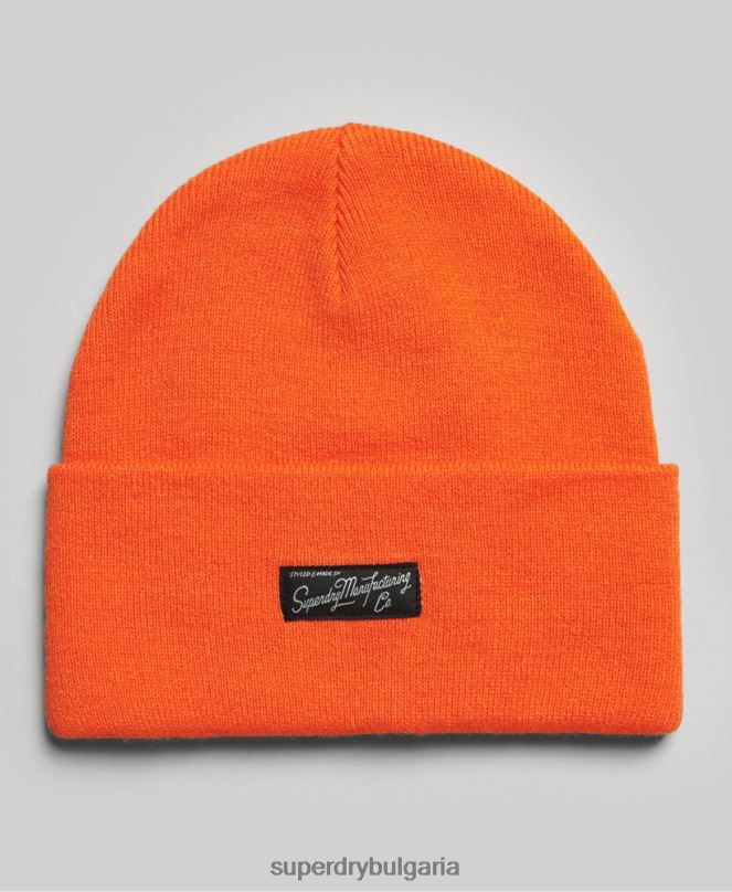 Superdry аксесоари N00H1681 оранжево Жени есенциална шапка с лого