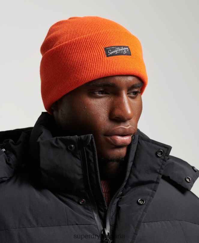 Superdry аксесоари N00H1681 оранжево Жени есенциална шапка с лого
