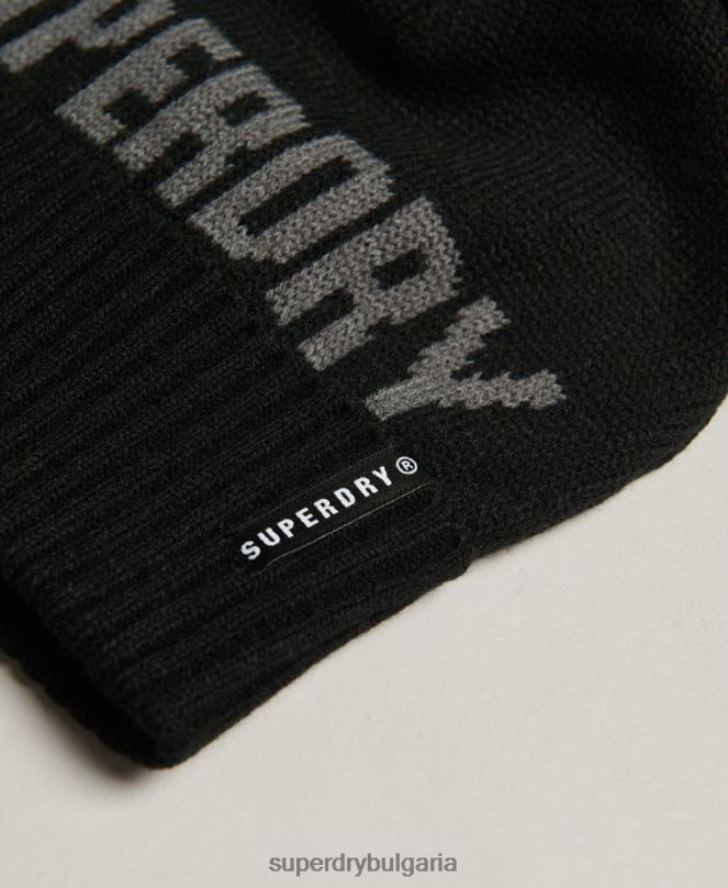 Superdry аксесоари N00H4108 черен Жени снежна шапка