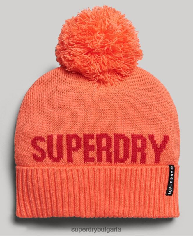 Superdry аксесоари N00H4109 корал Жени снежна шапка