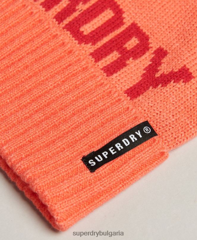 Superdry аксесоари N00H4109 корал Жени снежна шапка