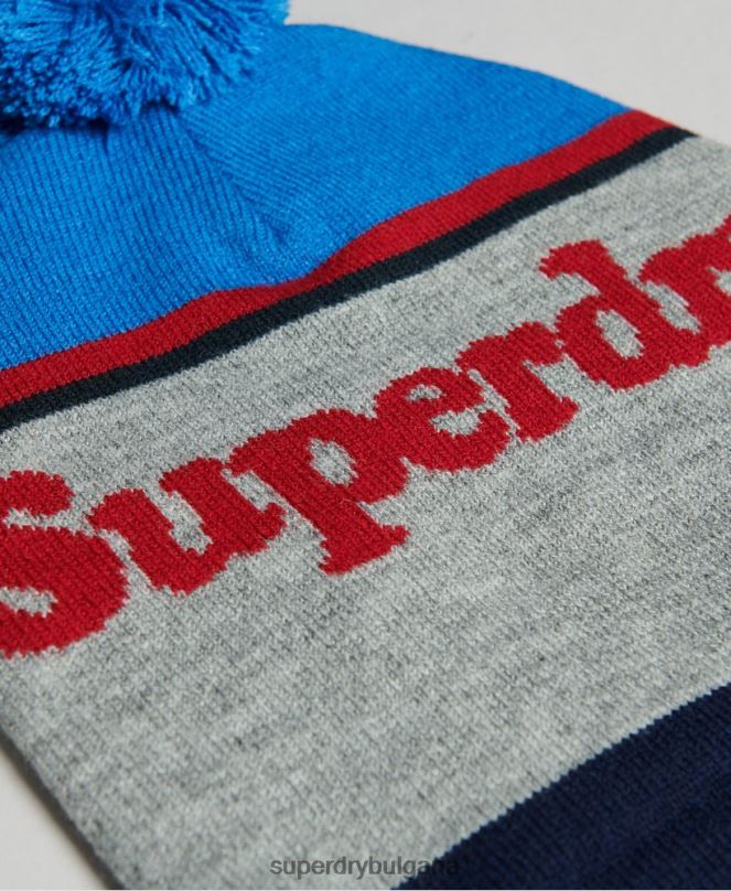 Superdry аксесоари N00H4233 военноморски флот Жени есенциална шапка с лого