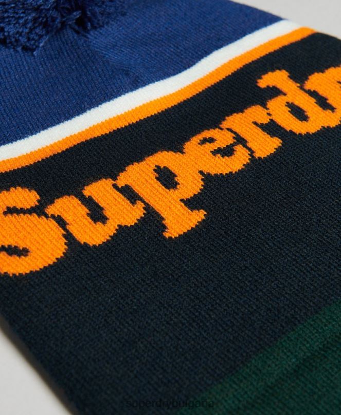 Superdry аксесоари N00H4234 военноморски флот Жени есенциална шапка с лого