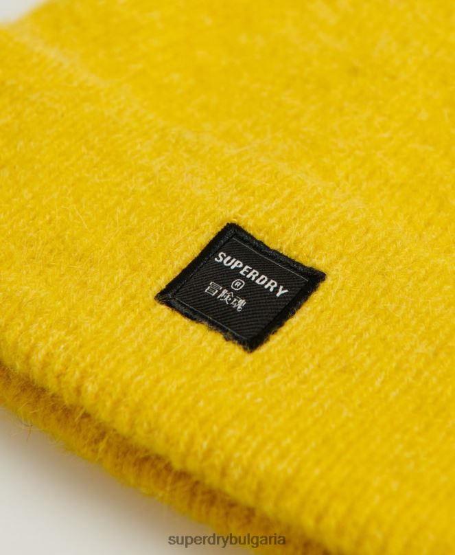 Superdry аксесоари N00H4318 жълто Жени супер луксозна шапка
