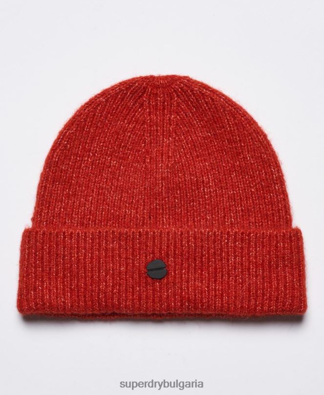 Superdry аксесоари N00H6608 червен Жени луксозна шапка