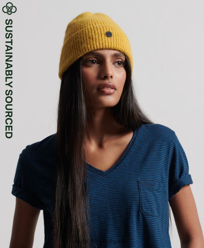 Superdry аксесоари N00H6610 зелено Жени луксозна шапка