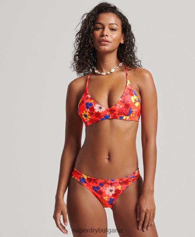 Superdry облекло N00H3193 оранжево Жени рециклирани бикини слипове