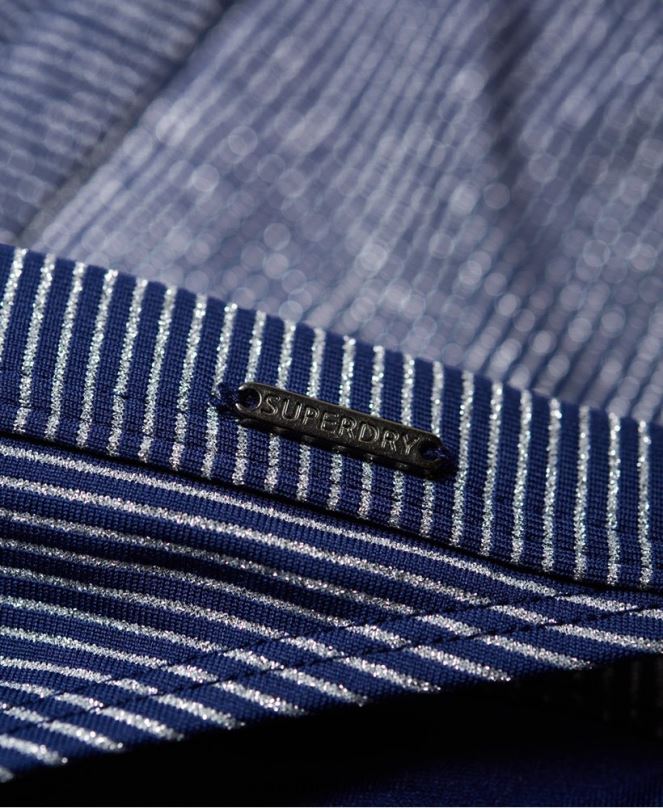 Superdry облекло N00H3260 военноморски флот Жени фиксирани бикини Kasey