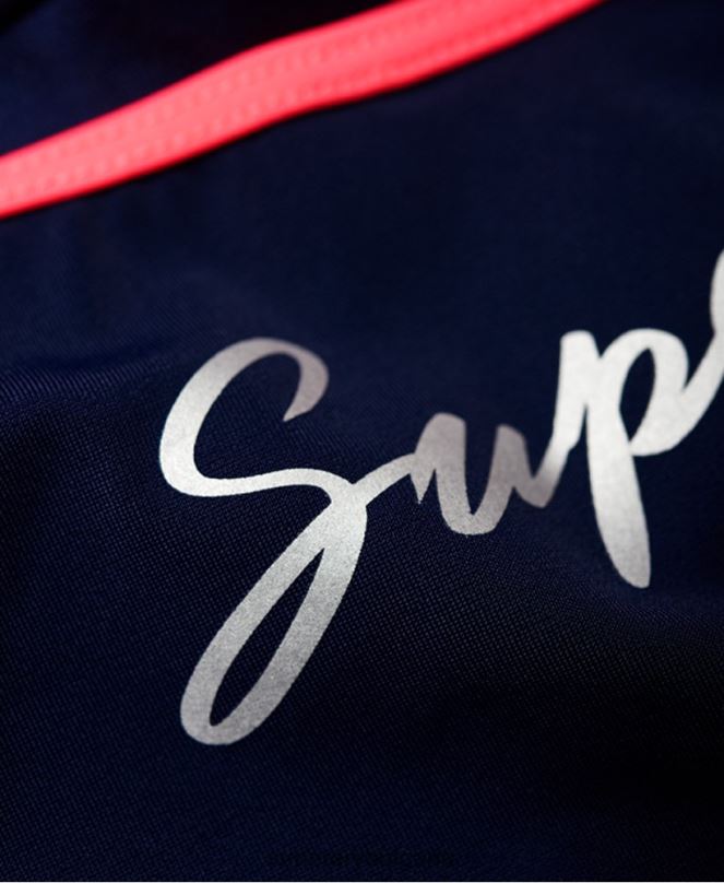 Superdry облекло N00H3263 военноморски флот Жени Лятно долнище на бикини от 90-те