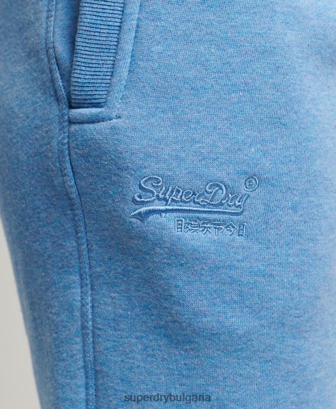 Superdry облекло N00H2265 син Жени джогинг ретро бродирани лого