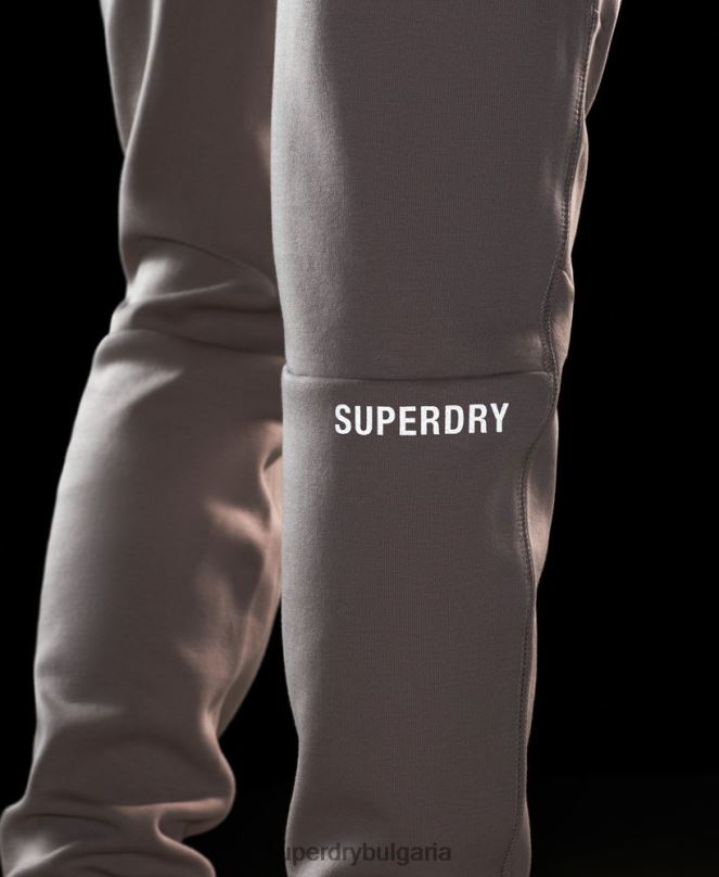 Superdry облекло N00H3897 светло сив Жени технически джогинг