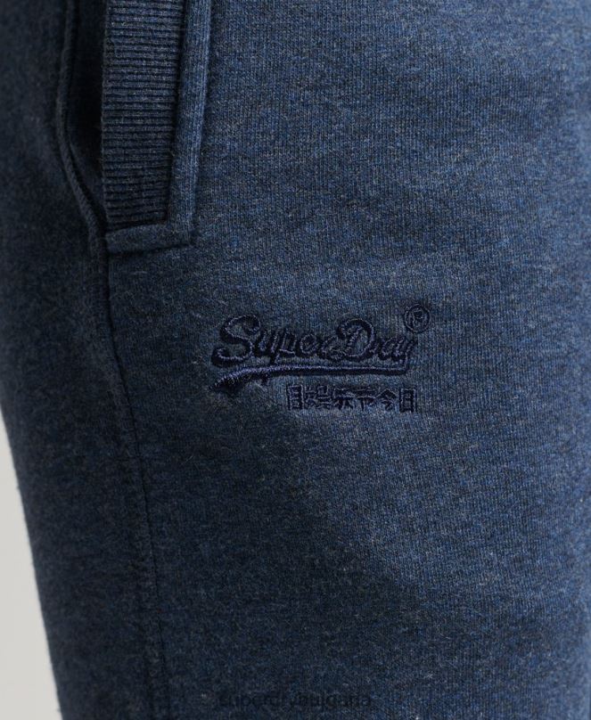 Superdry облекло N00H3898 военноморски флот Жени джогинг ретро бродирани лого