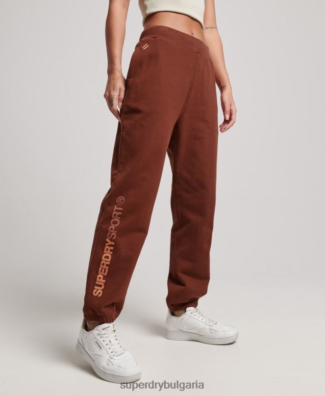 Superdry облекло N00H3899 кафяво Жени основни джогинг